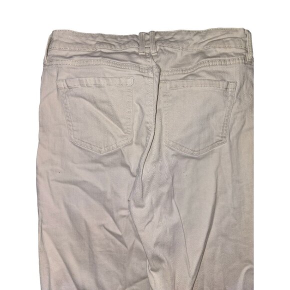 Gloria Vanderbilt Skimmer Capris Slimming Effect Size 9 Missy Cream Jj3670 - Picture 6 of 8